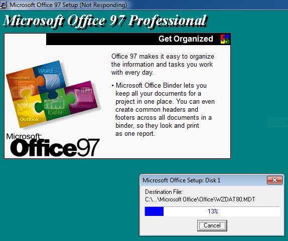 Windows 7 - Office 97 on 64bit os? | Windows Forum