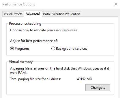 10 - Memory and paging file issue | Windows Forum