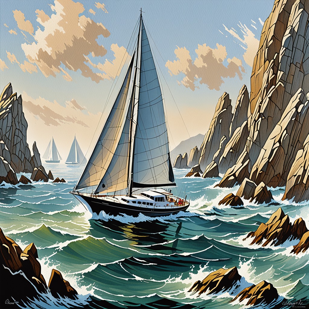 Sailing On A Rocky Sea.jpg