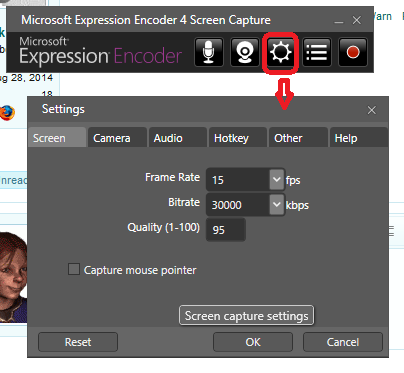 microsoft expression encoder 4 screen capture
