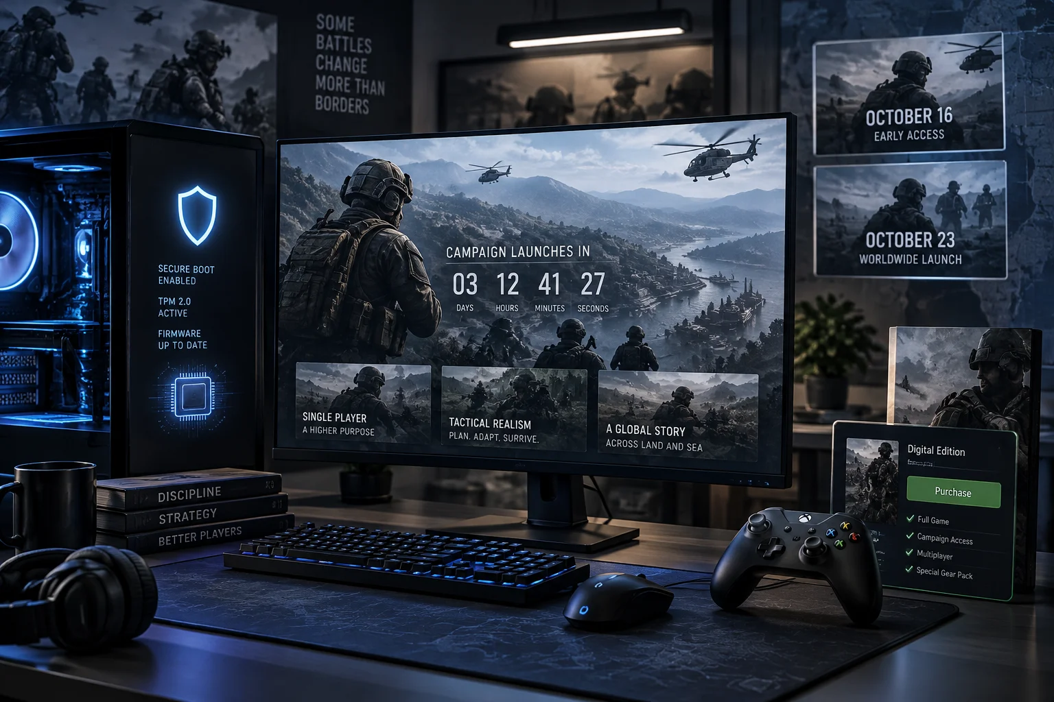 Modern Warfare 4 Early Access Starts October 16: No Game Pass, PC TPM 2 ...