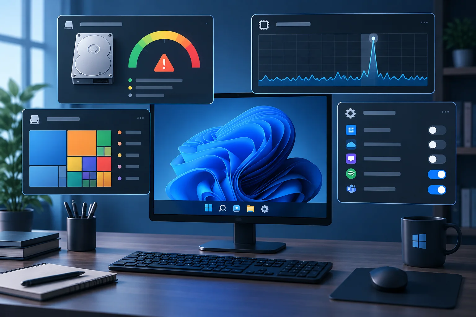 Slow Windows PC? Diagnose Drive Health, Storage, Resource Spikes and ...