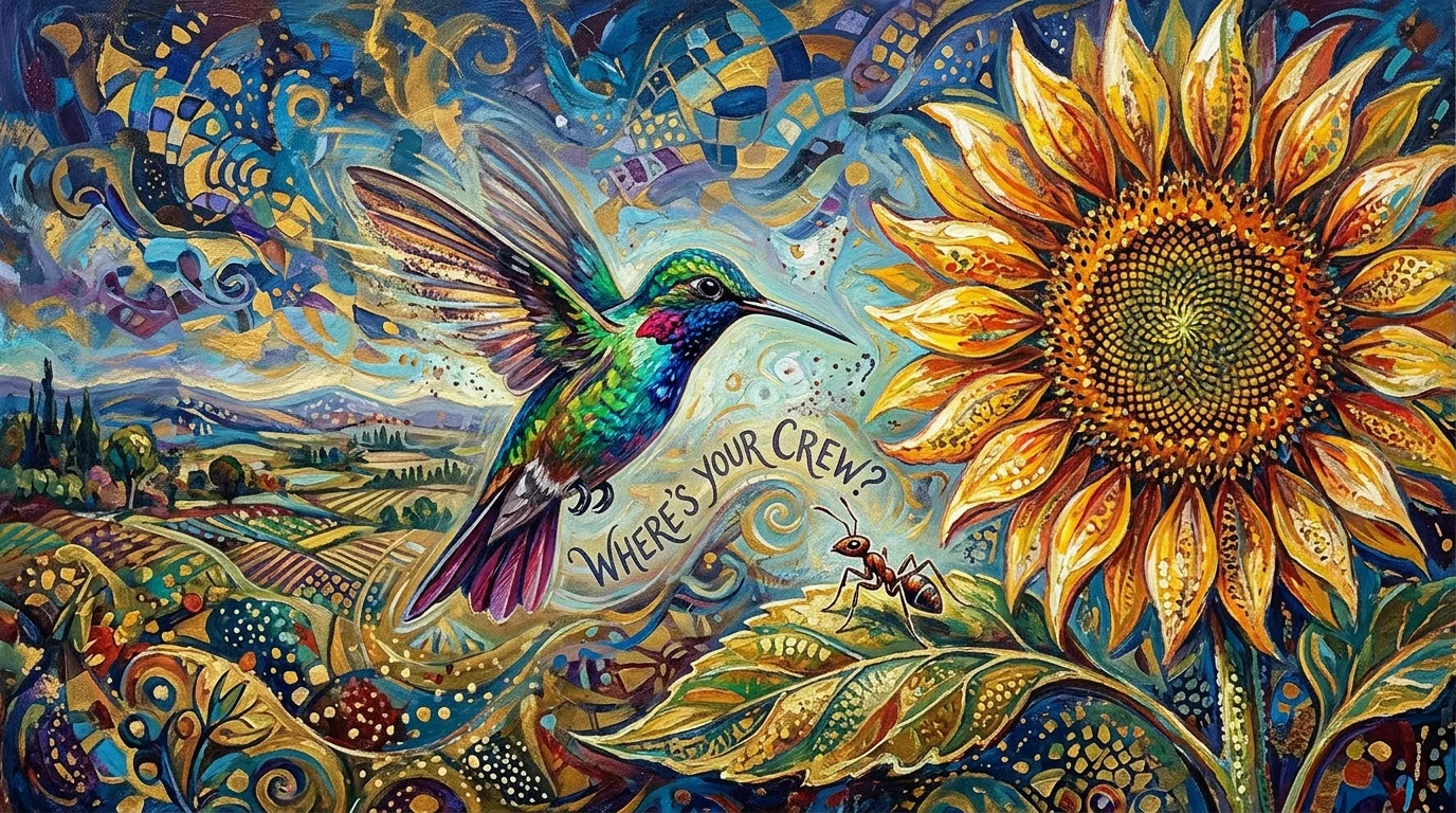 Hummingbird_talking_to a ant.webp