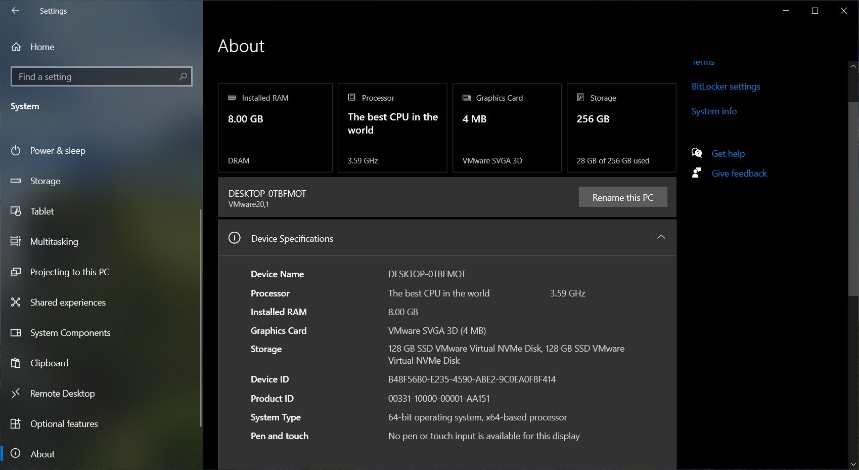 Thread 'Windows 10 Receives Major Upgrade: Revamped 'About' Section Unveiled'