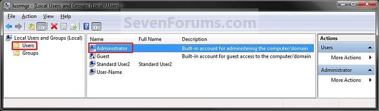 Built in account. Lusrmgr. The local Administrator account becomes the domain Administrator account. Find-domain user location.