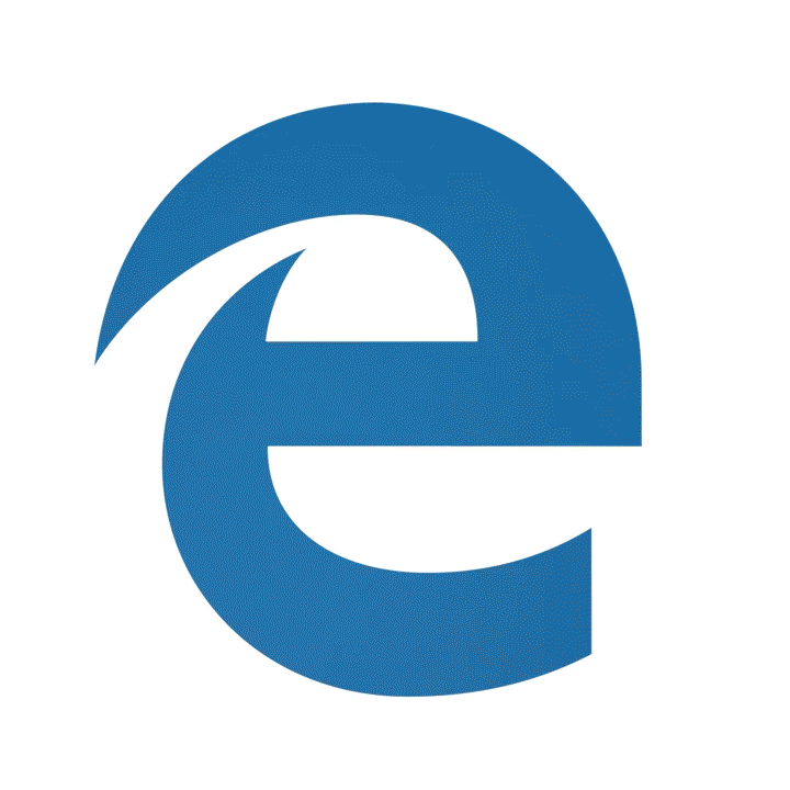 Animation of new Edge logo