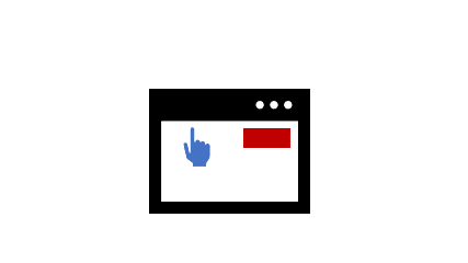 Animation showing fling boosting on a page Animation showing fling boosting on a page