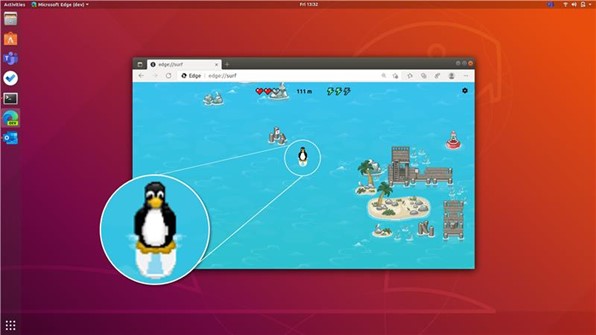 Microsoft Edge on Ubuntu Linux