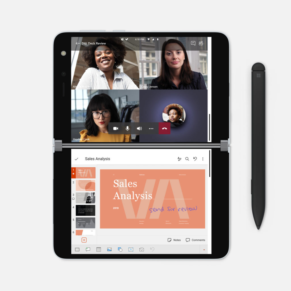 Surface Duo with Surface Slim Pen Surface Duo with Surface Slim Pen
