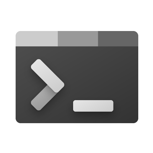 Windows Terminal app icon.