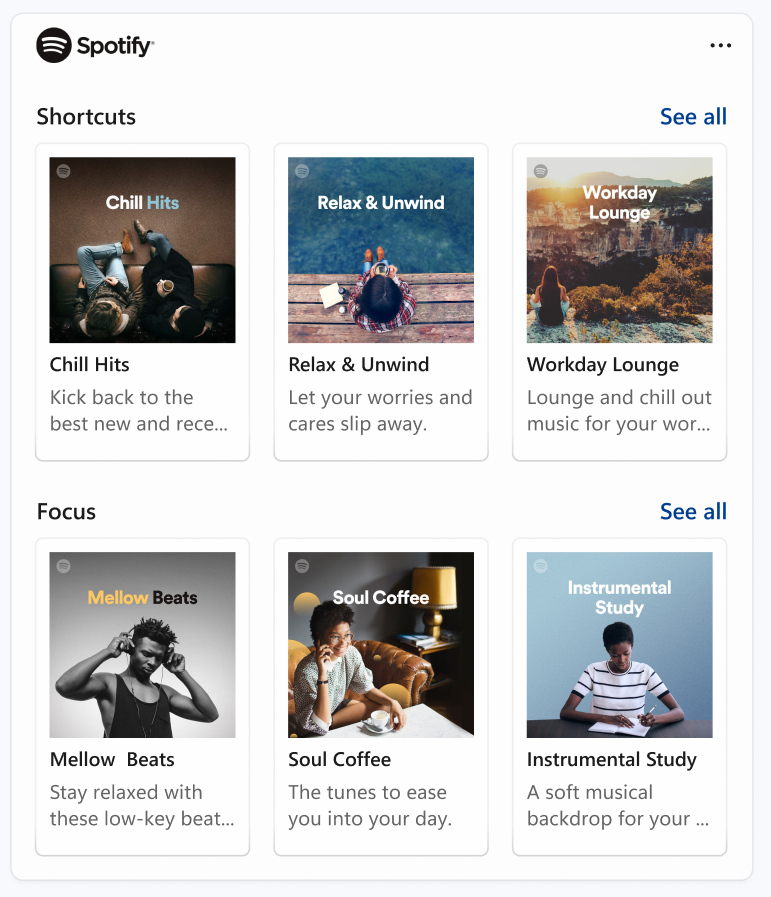 Focus Sessions supports connecting your Spotify account to help you find the perfect audio to help you focus.