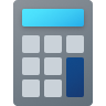 The Calculator app icon. 