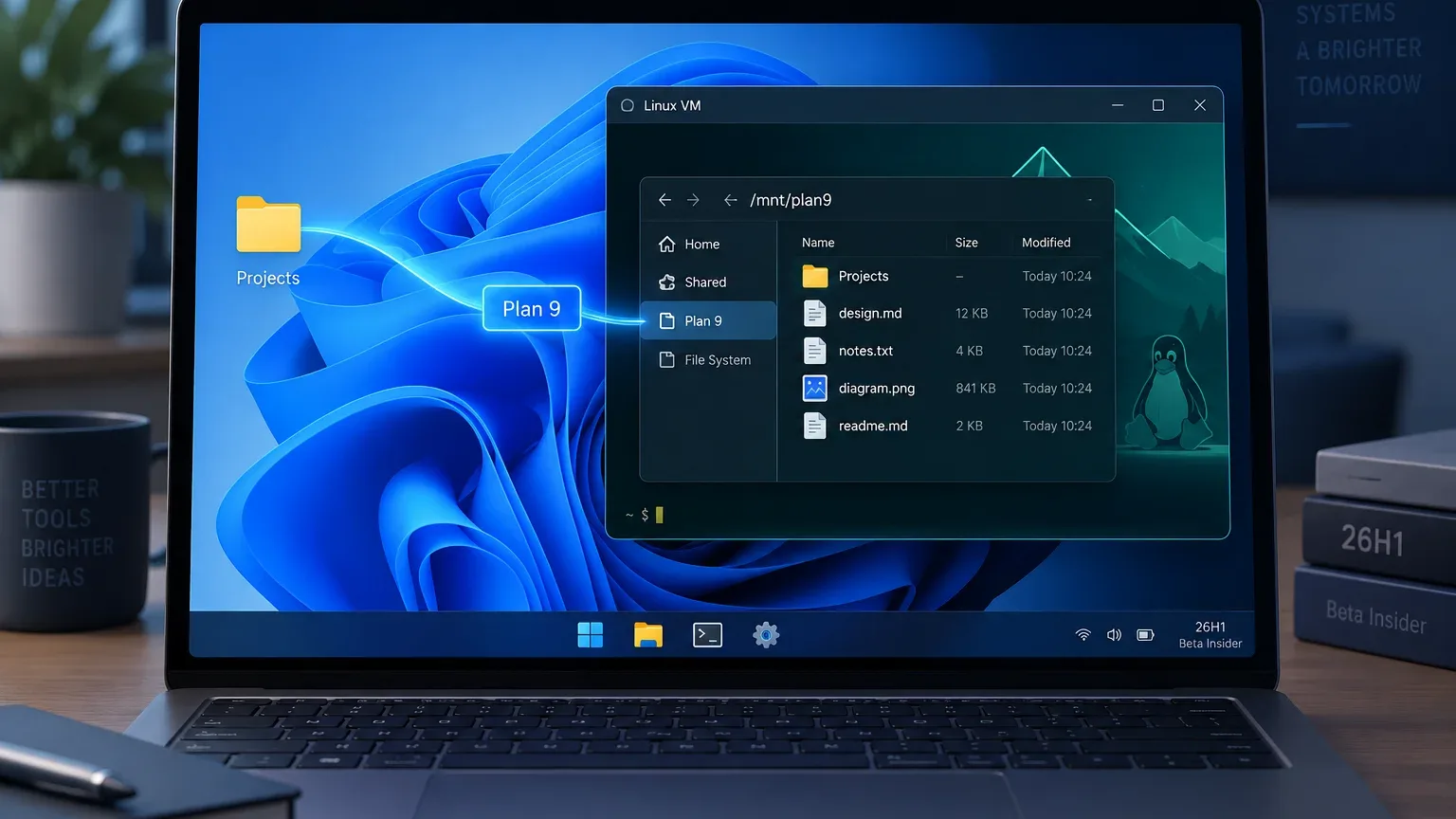 Windows 11 Build 28020.3112 Fixes HCS Linux Plan 9 Folder Shares