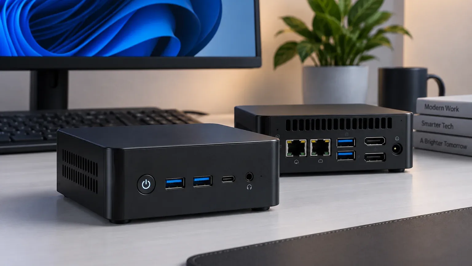 Minix ZR535 Windows 11 Pro Mini PC: Ryzen 5 3501U Specs, Dual LAN