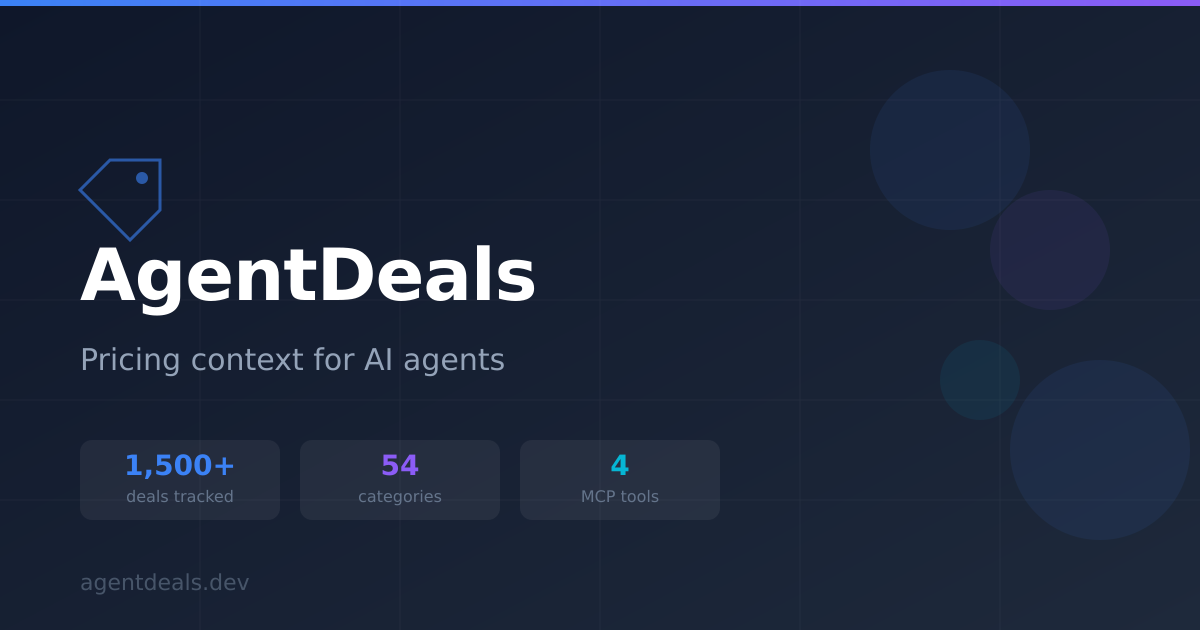 agentdeals.dev
