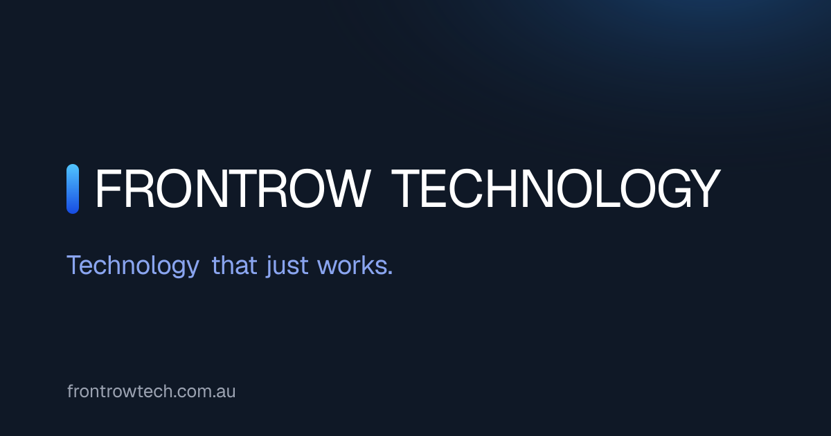 frontrowtech.com.au